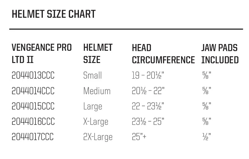 VENGEANCE PRO LTD II HELMET - Image 17